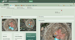 Desktop Screenshot of amasha.deviantart.com