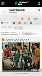 Mobile Screenshot of darkpharaoh.deviantart.com