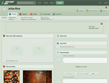 Tablet Screenshot of jelisa-rina.deviantart.com