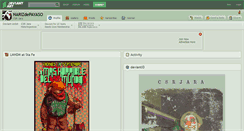 Desktop Screenshot of narizdepayaso.deviantart.com