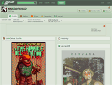 Tablet Screenshot of narizdepayaso.deviantart.com