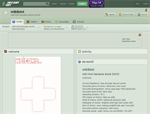 Tablet Screenshot of mikikimi.deviantart.com