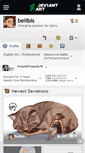 Mobile Screenshot of beiibis.deviantart.com