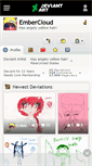 Mobile Screenshot of embercloud.deviantart.com