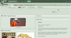 Desktop Screenshot of liikuma.deviantart.com