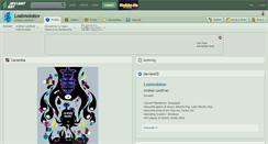 Desktop Screenshot of lostmolotov.deviantart.com