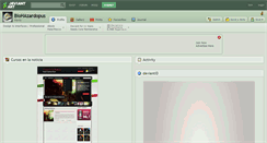 Desktop Screenshot of biohazardopus.deviantart.com