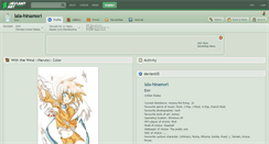 Desktop Screenshot of lala-hinamori.deviantart.com