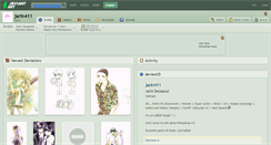 Desktop Screenshot of jarin411.deviantart.com