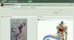 Desktop Screenshot of dragonphoenix132.deviantart.com