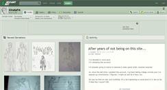 Desktop Screenshot of kinata94.deviantart.com