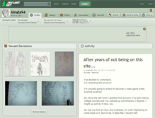 Tablet Screenshot of kinata94.deviantart.com