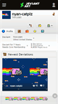 Mobile Screenshot of nyan-catplz.deviantart.com