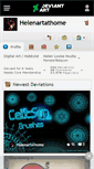 Mobile Screenshot of helenartathome.deviantart.com