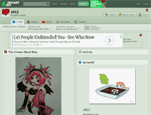 Tablet Screenshot of akls.deviantart.com