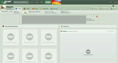 Desktop Screenshot of hely29.deviantart.com