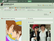 Tablet Screenshot of gunblades-kill-all.deviantart.com