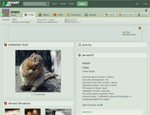 Tablet Screenshot of eraon.deviantart.com