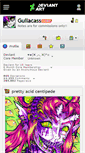 Mobile Screenshot of gullacass.deviantart.com