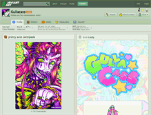 Tablet Screenshot of gullacass.deviantart.com