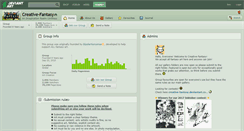 Desktop Screenshot of creative-fantasy.deviantart.com