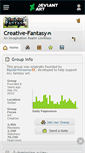 Mobile Screenshot of creative-fantasy.deviantart.com
