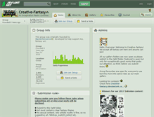 Tablet Screenshot of creative-fantasy.deviantart.com
