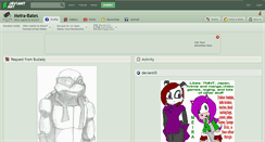 Desktop Screenshot of meira-bates.deviantart.com