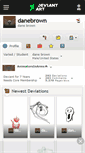 Mobile Screenshot of danebrown.deviantart.com