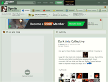 Tablet Screenshot of efgenije.deviantart.com