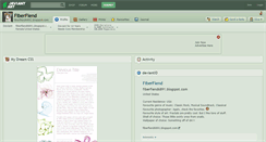 Desktop Screenshot of fiberfiend.deviantart.com