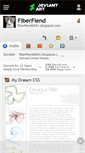 Mobile Screenshot of fiberfiend.deviantart.com