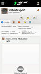 Mobile Screenshot of instantexpert.deviantart.com