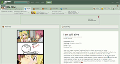 Desktop Screenshot of lillia-hime.deviantart.com