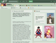 Tablet Screenshot of fokhf.deviantart.com