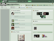Tablet Screenshot of jiggsawsaperentices.deviantart.com