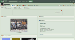 Desktop Screenshot of eyesbright.deviantart.com