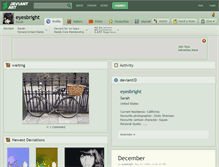 Tablet Screenshot of eyesbright.deviantart.com