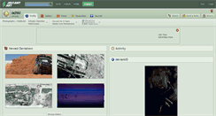 Desktop Screenshot of ochki.deviantart.com