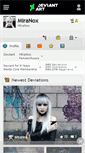 Mobile Screenshot of miranox.deviantart.com