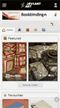 Mobile Screenshot of bookbinding.deviantart.com
