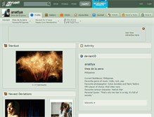 Tablet Screenshot of anatiya.deviantart.com