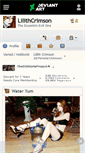 Mobile Screenshot of lilithcrimson.deviantart.com