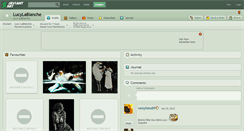 Desktop Screenshot of lucylablanche.deviantart.com