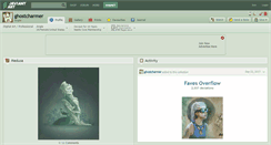 Desktop Screenshot of ghostcharmer.deviantart.com