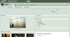 Desktop Screenshot of kronblad.deviantart.com