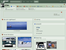 Tablet Screenshot of mgiga.deviantart.com