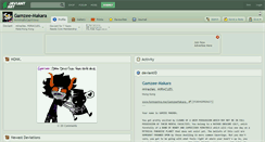 Desktop Screenshot of gamzee-makara.deviantart.com