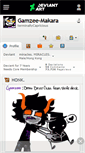 Mobile Screenshot of gamzee-makara.deviantart.com