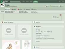 Tablet Screenshot of kit-kits.deviantart.com